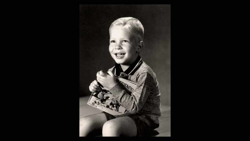 He was sort of a towhead