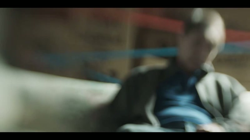 He was sort of just still, sitting on a couch