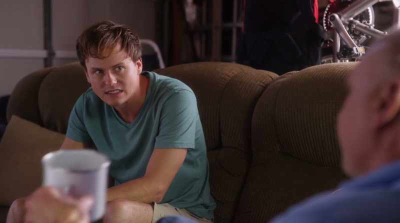 He stuck a tampon into his ass soaked with Vodka