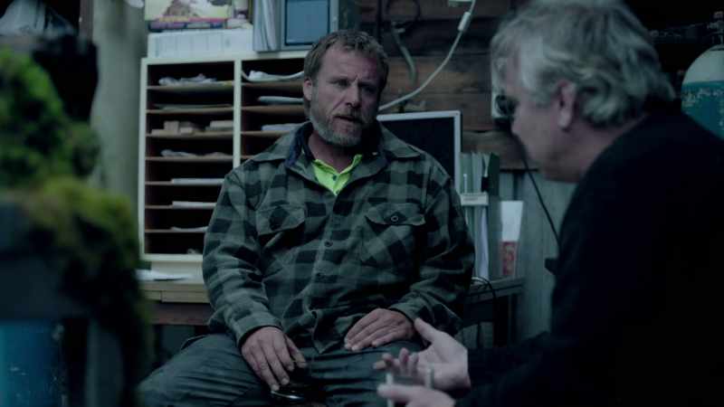 He studies wedge-tailed eagles' nests or something