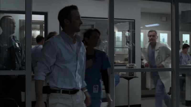 He sustained a gunshot wound to the abdomen