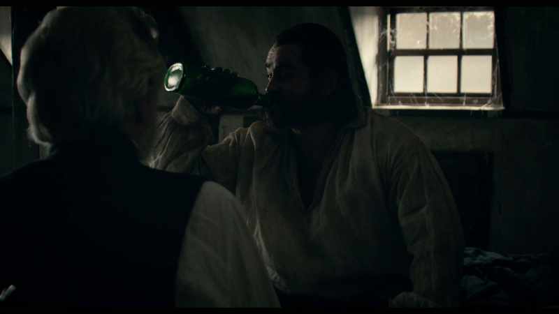He swears he'll find you. -[CHUCKLES]