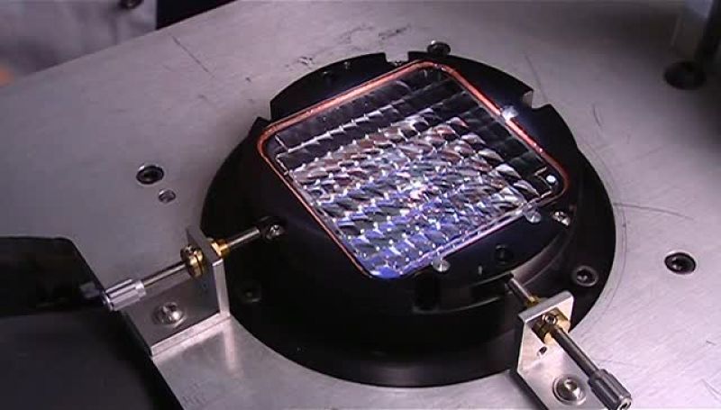 HE SWITCHES ON A LIGHT