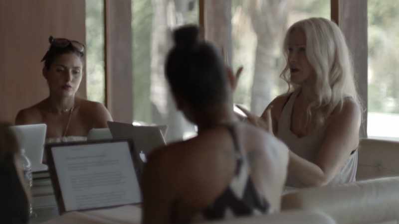 He is the artist, which explore a woman's body