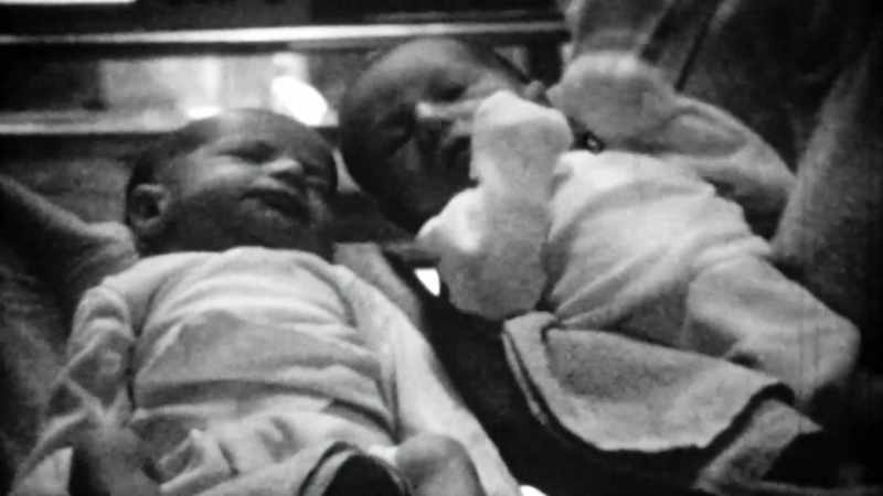 He was the second of identical twins