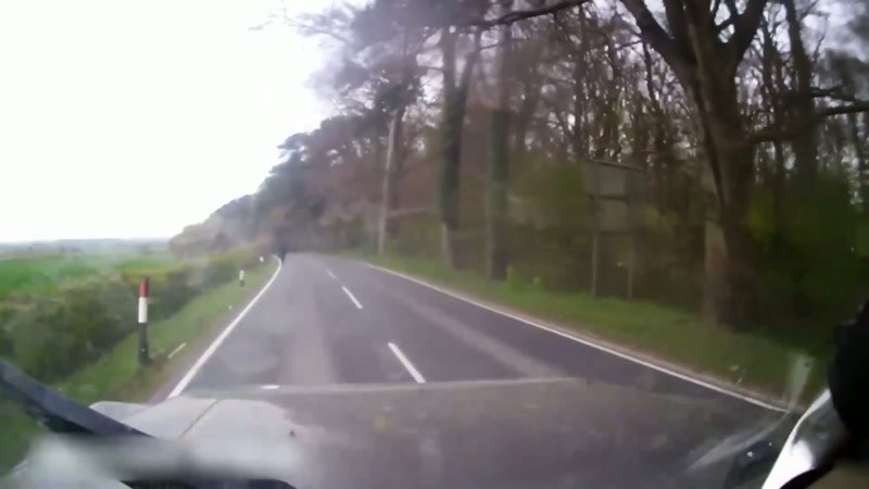He then runs away and runs along Addisham Road