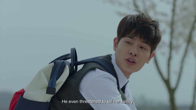 He even threatened to kill her family