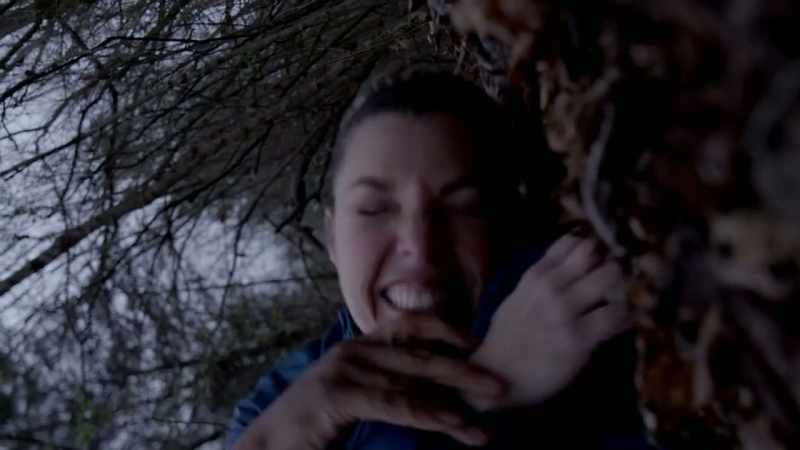 HE THREW HER DOWN INTO THE FOREST