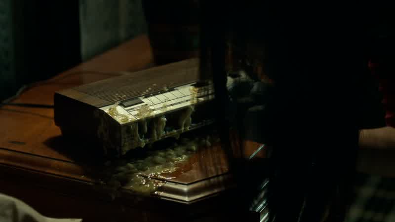 He threw up on the nightstand