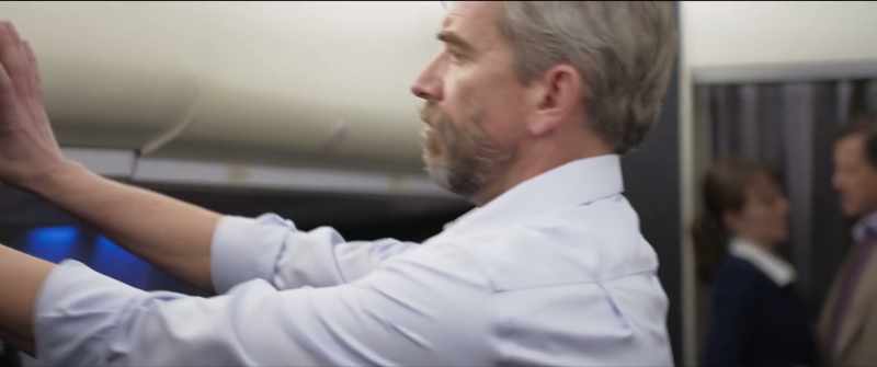 He was ticketed for first class, but he switched seats