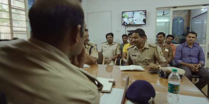 He told us that Santhosh was on his bed watching TV