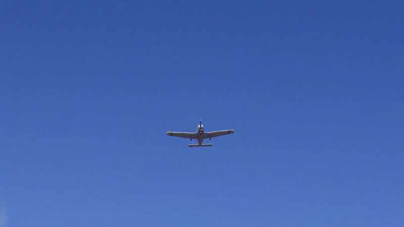 He took the plane without permission