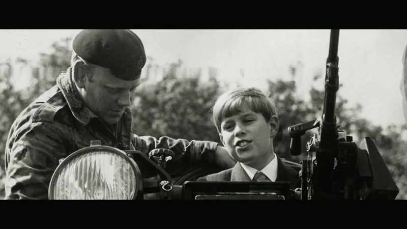 He turned the mast on the television antenna