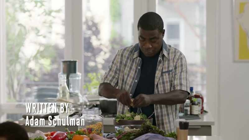 He uses all the same, cheap, processed foods they have there