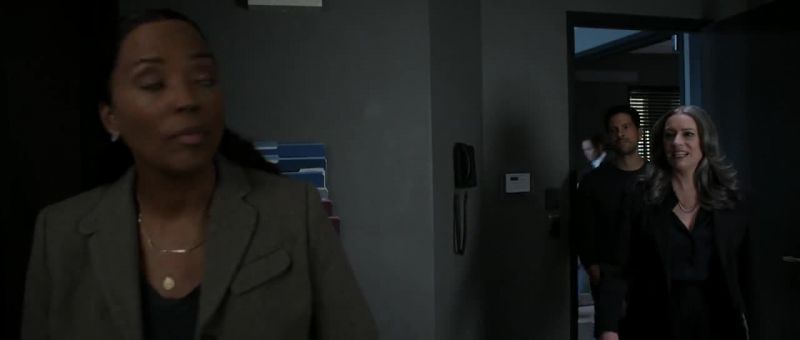 He walked in?