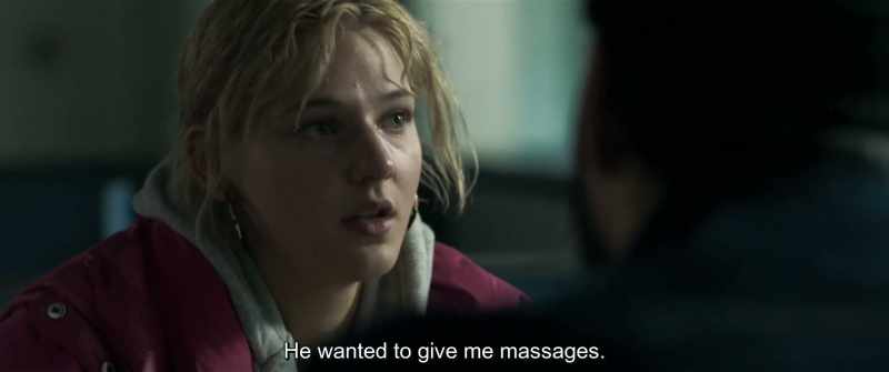 He wanted to give me massages