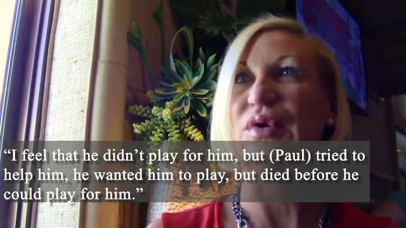 He wanted him to play, but he died