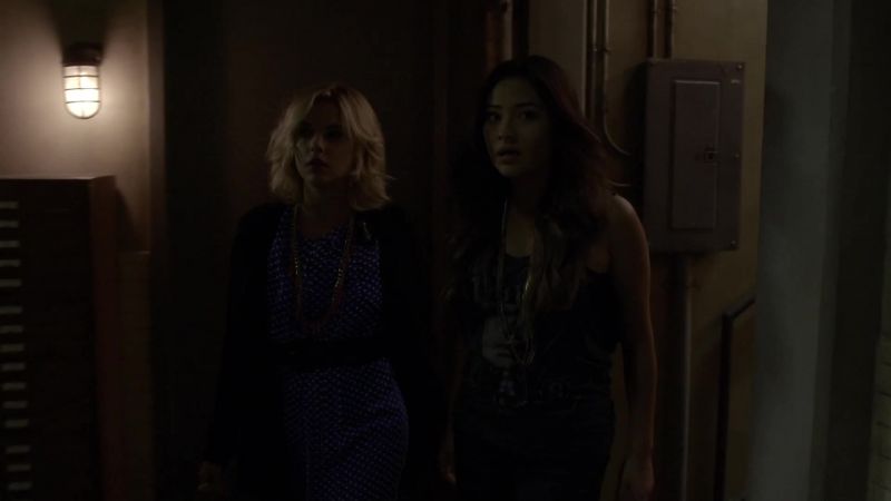 HE WAS CLEANING UP MONA'S LOCKER