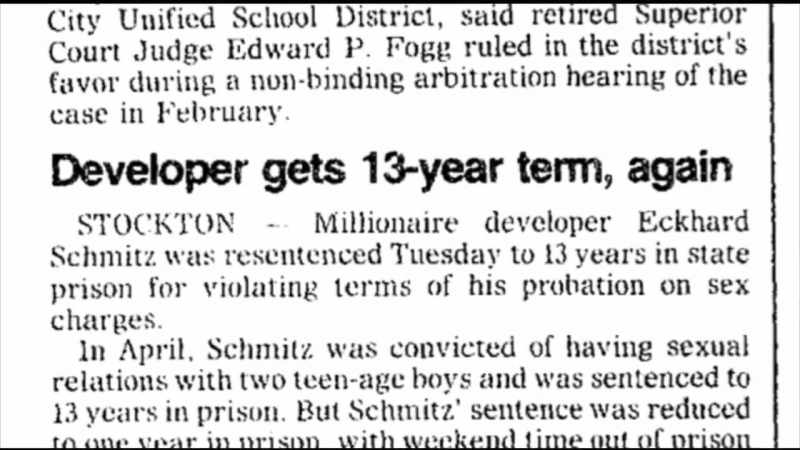 HE WAS CONVICTED OF CHILD MOLESTATION