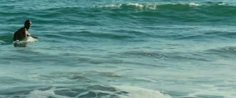 He went for a wave, and