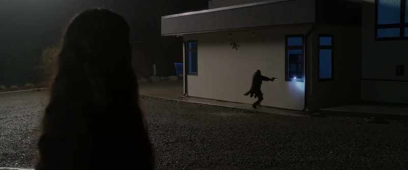 He went in without me, didn't he? [groans]