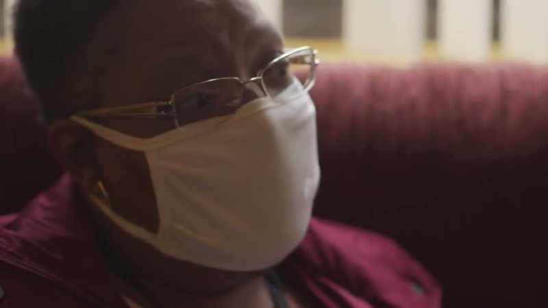 He went into respiratory distress