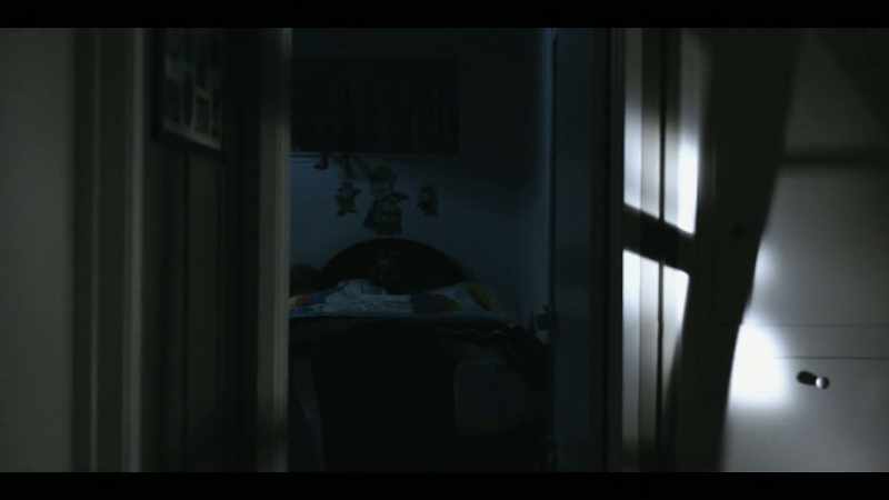 He woke up as I was being blindfold-led down the hall