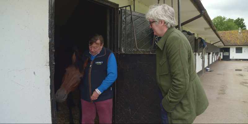 He won the other day and he's due to run again this weekend