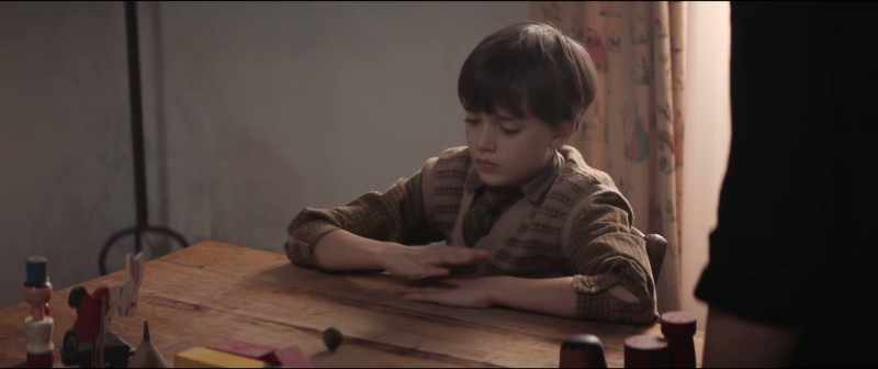 He won't even nod his head. He won't write or draw
