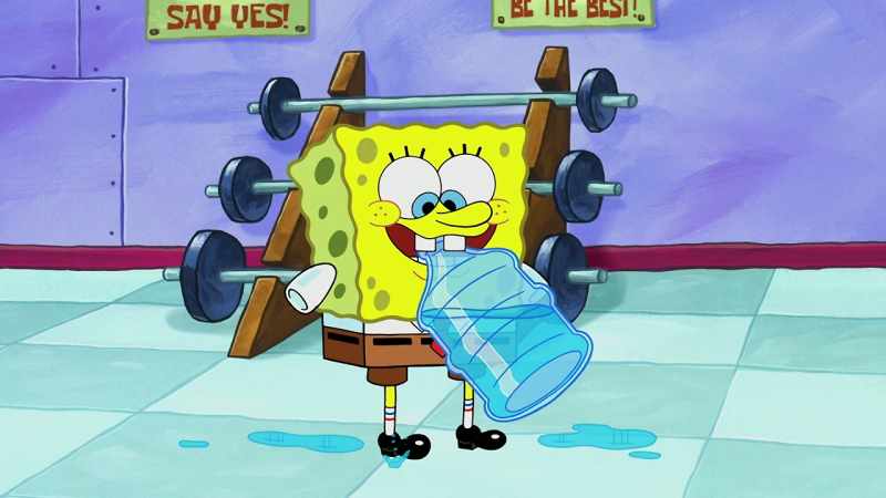 He was working out all the time and staying hydrated
