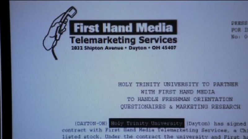 He works for First Hand Media