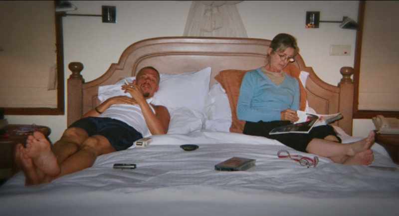He would be spending time with my mum a lot, down the cottage