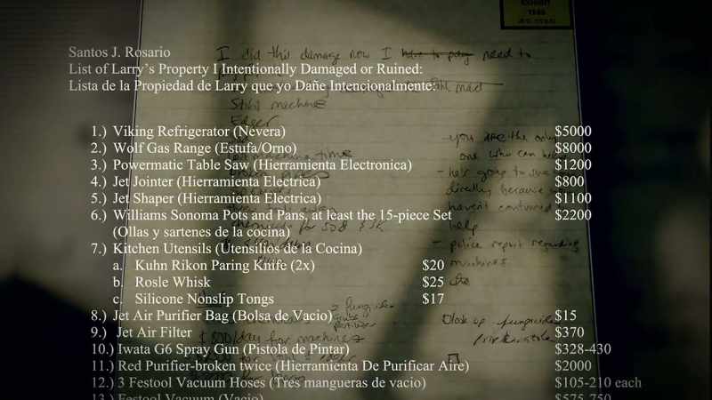 He would make them write confessions and lists like this