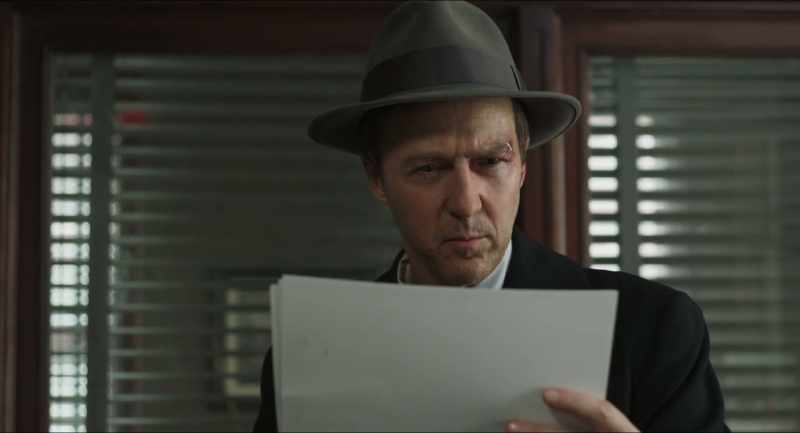 He yelled at him for a second, but she's not in these