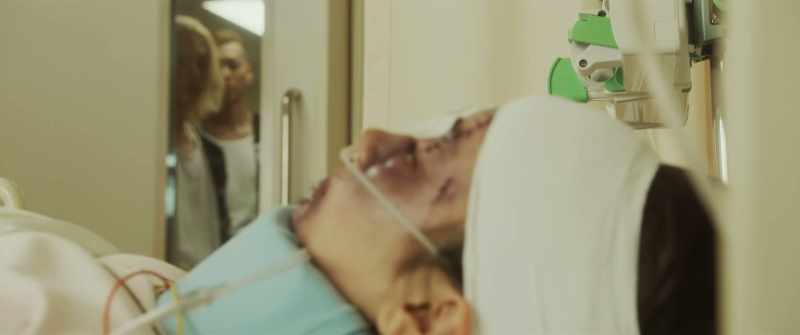 Head crushed, left retina detached