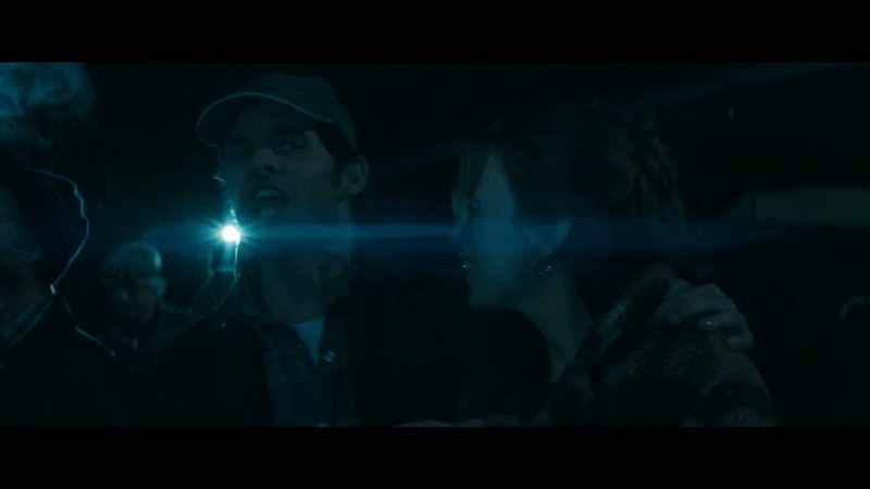 Headlamps off, flashlights off, please. -[whooping]