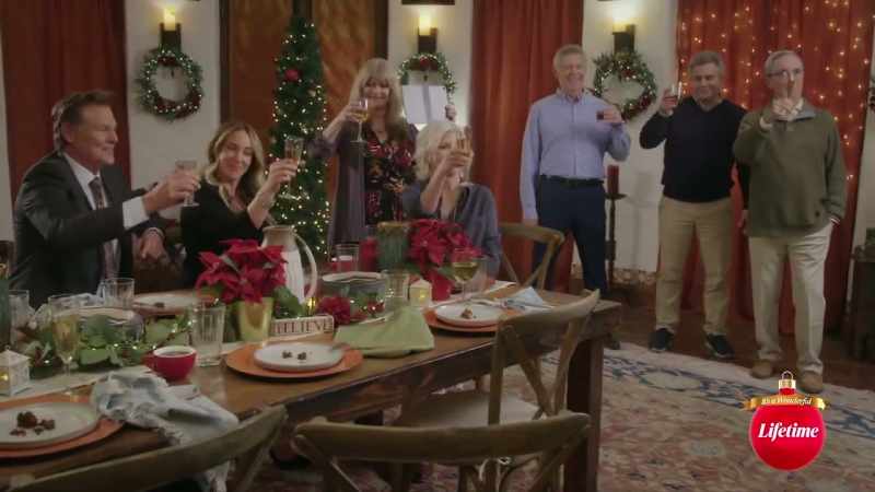Hear, hear! Cheers. - We'll drink to that