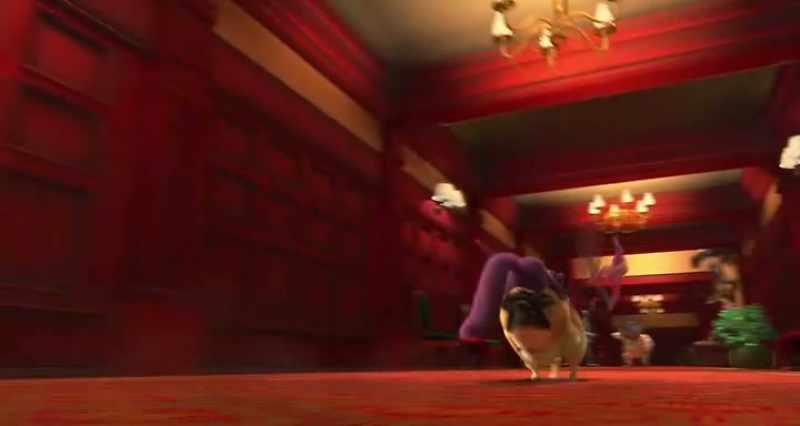 [Heather] Get back here! [panting]