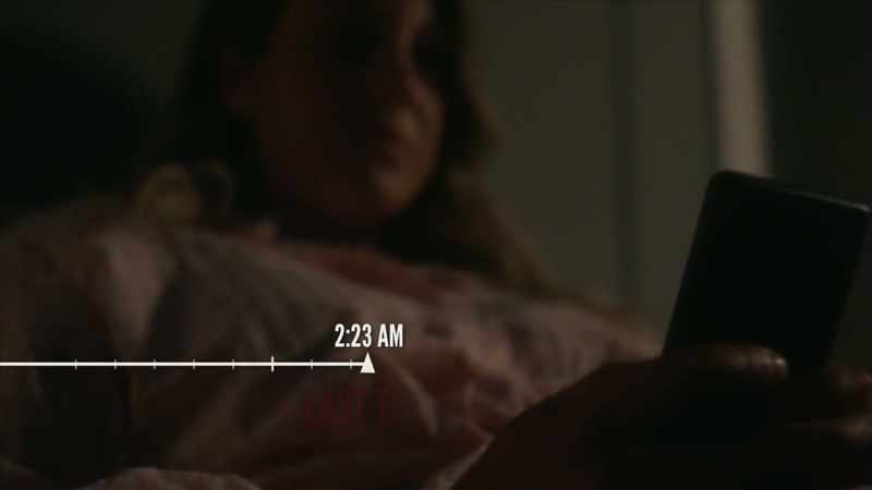 Heather sent her last text at 2:23 a. m