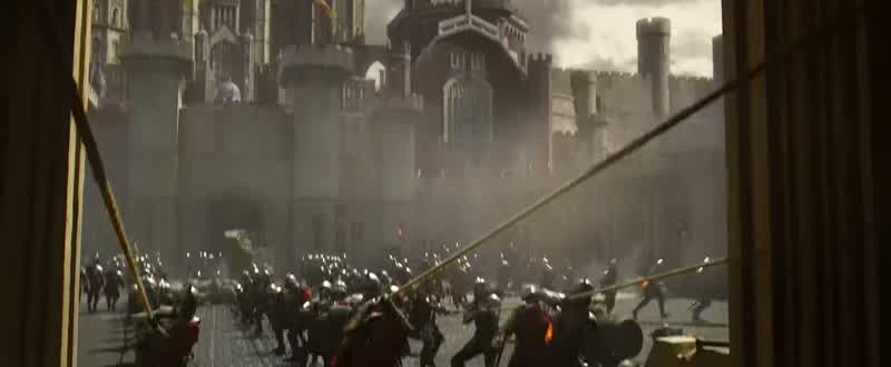 Heave! ALL: Heave! SOLDIER 1: And pull!