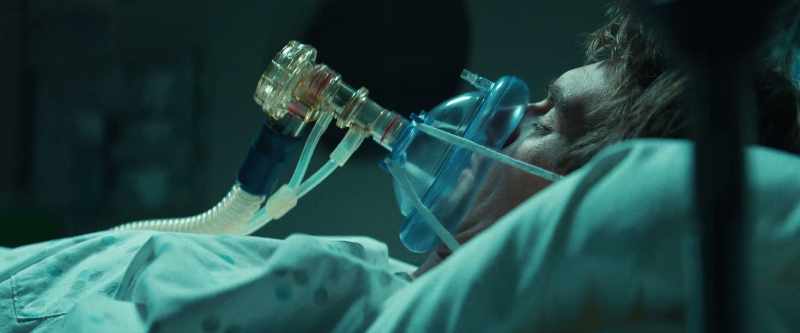 [heavy breathing] - [medical equipment beeping]