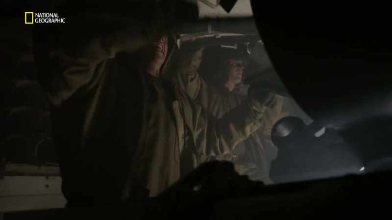 Heavy German shelling prevents acting Major Gordon Brown