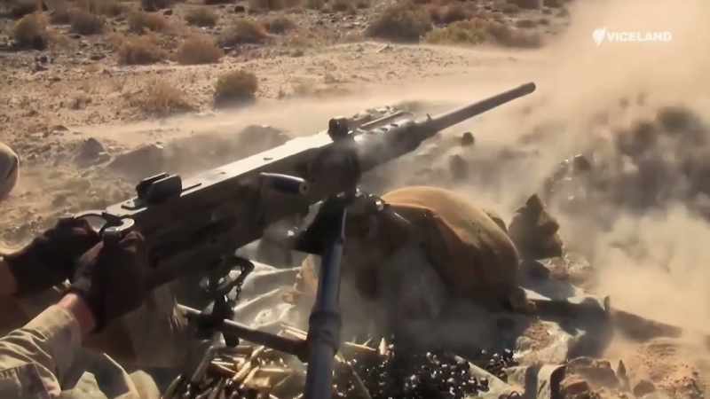 Heavy machine guns usually require vehicles or groups of troops