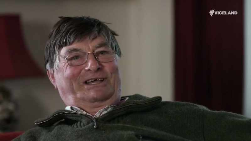 He'd jump off his tractor, take his gloves off