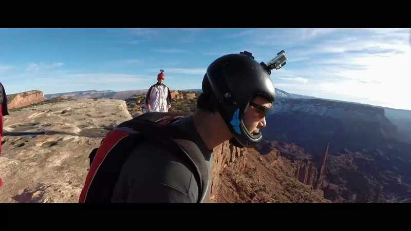 He'd just done, like, his first 20 or 30 BASE jumps