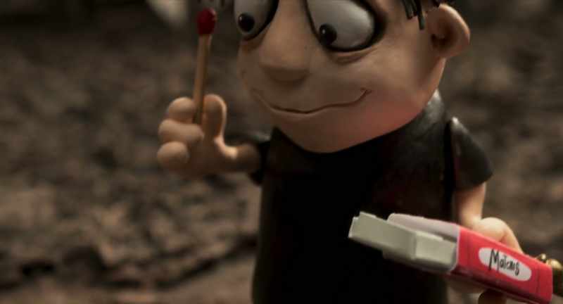 He'd spend hours playing with fire