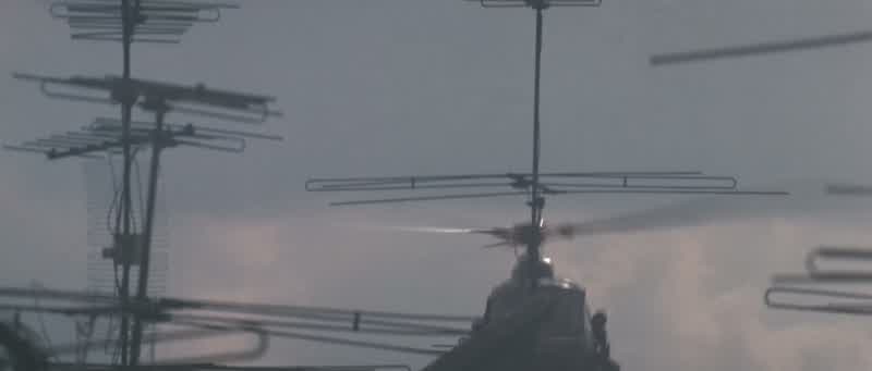 Helicopter All right keep your shirt on