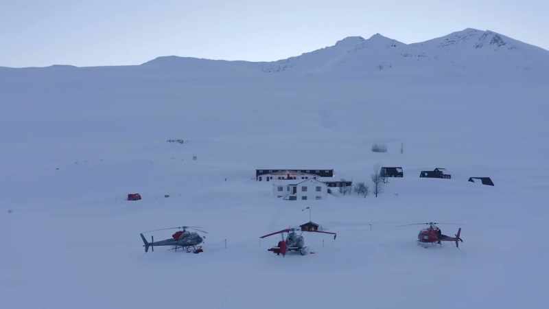 (helicopter engine whirs)