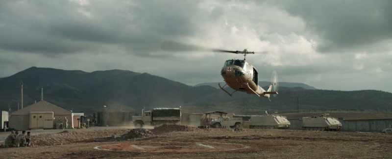 [helicopter humming]