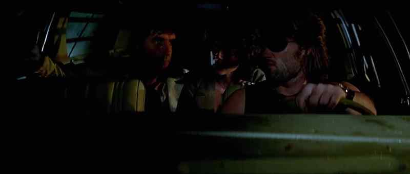 He'll be in the third car from the end, by the last campfire